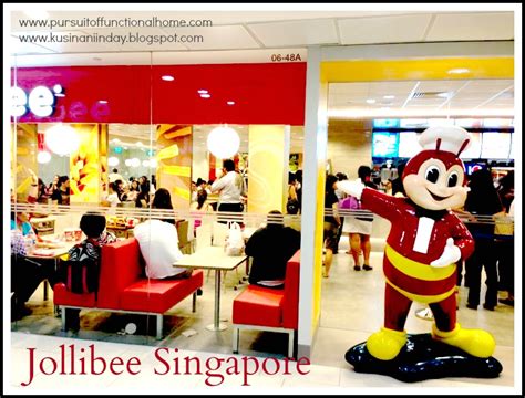 Now Open Jollibee Singapore Pursuit Of Functional Home