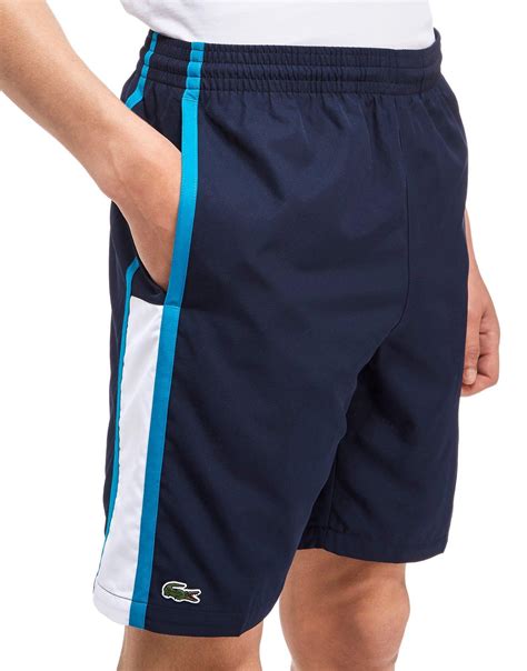 The mens sports shorts have impressive looks and are super affordable, helping you save and look awesome. Lacoste Synthetic Footing Shorts in Blue for Men - Lyst