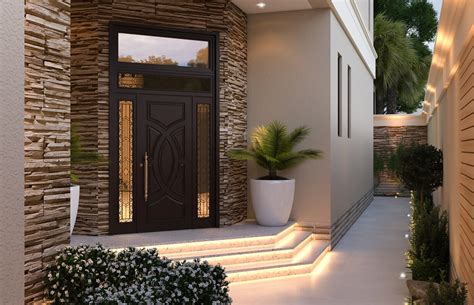 19 The Most Beautiful Modern House Entrance Designs