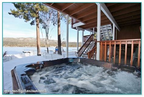 Outside the cabin, there is a hot tub perfect for relaxing during romantic getaways. Cheap Hotel With Hot Tub In Room Near Me | Home Improvement