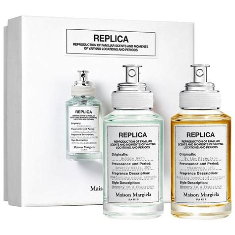 Maison Margiela Replica Bubble Bath And By The Fireplace Fragrance Set
