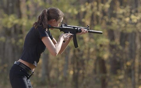 wallpaper sports gun women brunette weapon girls with guns tactical outdoor recreation