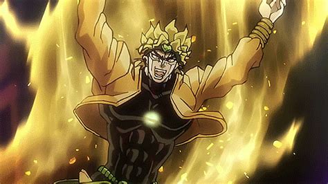 Jojo wallpapers for 4k, 1080p hd and 720p hd resolutions and are best suited for desktops, android phones, tablets, ps4 wallpapers. jojo dio gif 11 | GIF Images Download