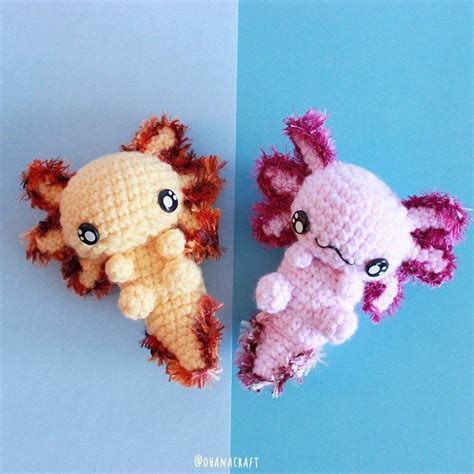 Loxy The Axolotl Crochet Amigurumi Pdf Pattern Etsy In 2021 Crochet