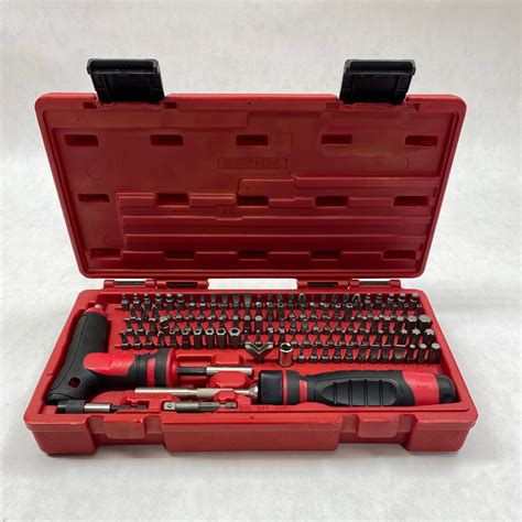 Mac Tools 123-PC. 1/4" Hex Drive Mac-Grip Ratcheting Bit Driver Set