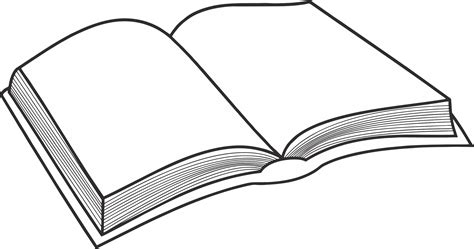 Book Clipart Black And White Png