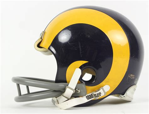 Lot Detail 1970s Los Angeles Rams Football Helmet Mears Loa