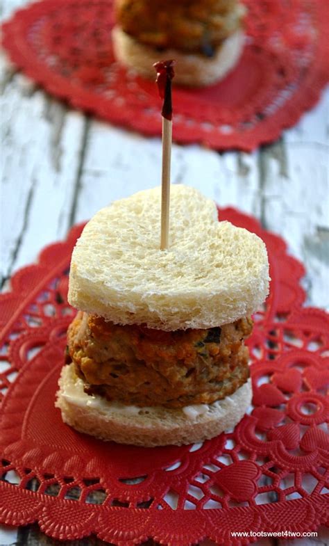 Mini Sweetheart Meatloaf Sandwiches Toot Sweet 4 Two