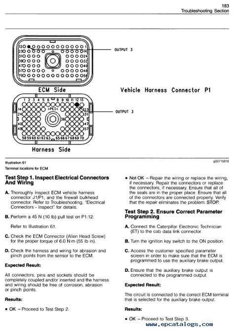 Caterpillar C18 Ecm Wiring Diagram Wiring Diagram