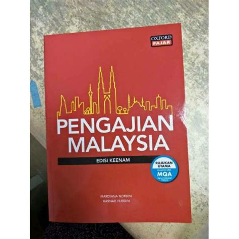Buku ini merangkumi 10 bab utama di samping dua bab khas yang berasingan iaitu bab pembuka; Pengajian Malaysia Edisi ke-6 - Ready Stock!! | Shopee ...
