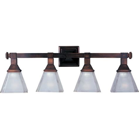 Check spelling or type a new query. Maxim Lighting Brentwood 4-Light Oil-Rubbed Bronze Bath ...