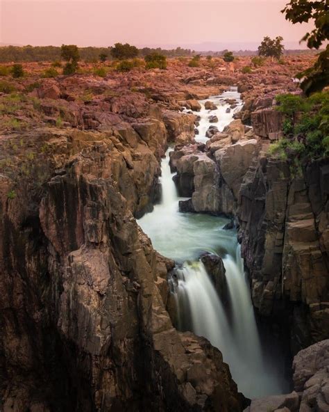 Ranehfall Waterfall Grand Canyon Khajuraho Madhya Pradesh Grand
