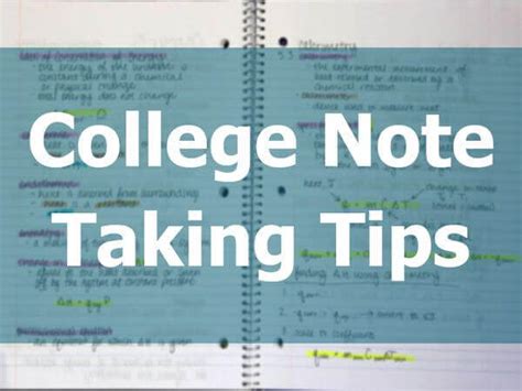 College Note Taking Tips Essay Blog