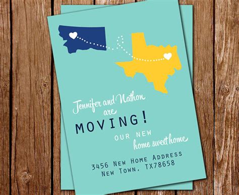 Moving Announcement We Moved Card New Address Printable Etsy
