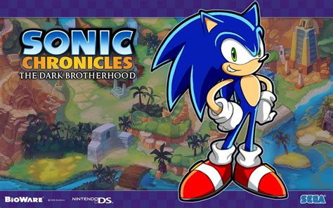 Video Game Sonic Chronicles The Dark Brotherhood Hd Wallpaper