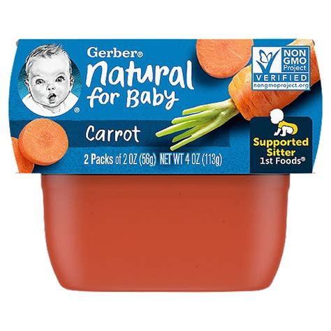 Gerber 1st Food Carrot Baby Food