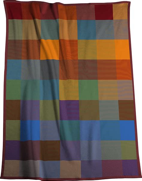 Bocasa Biederlack Cotton Pure Blanket Throw 150x200 Cm Colourmix King