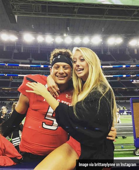 Nfl Superstar Patrick Mahomes And His Fiancée Brittany Matthews High