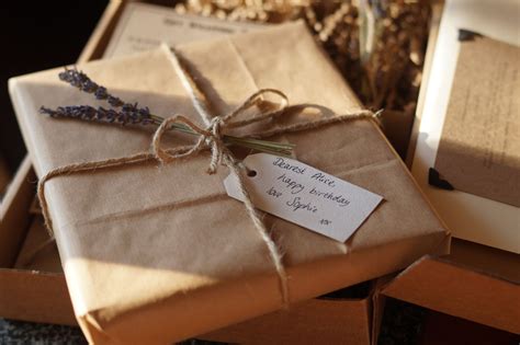 Brown Paper Packages Rustic Wrapping Box Review Giveaway Sophie In