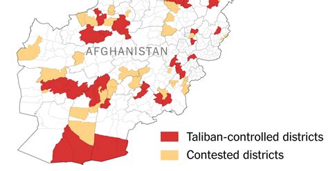 More Than 14 Years After Us Invasion The Taliban Control Large Parts