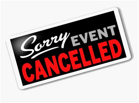 Transparent Cancelled Png Cancelled Due To Weather Png Download