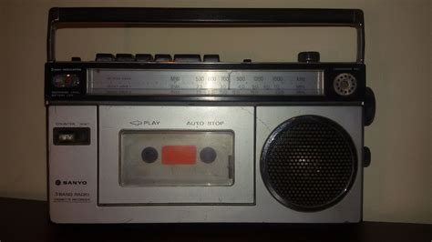 Sanyo Cassette 1970 S Radio Cassette Recorder M1700fz Radio Cassette Sanyo Cassette Recorder