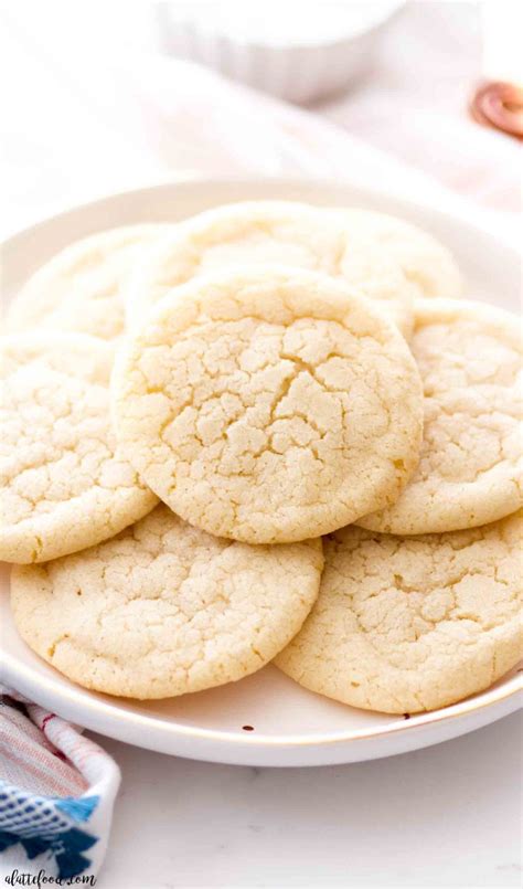 Chewy Sugar Cookies A Latte Food