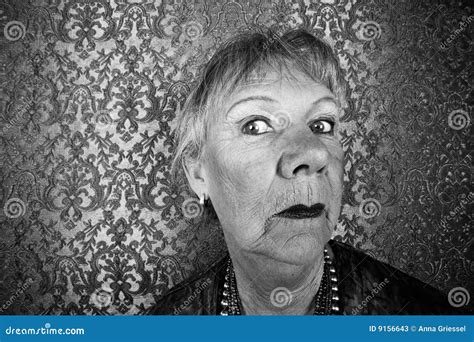 Snooty Senior Woman Stock Image Image Of Elderly Senior 9156643