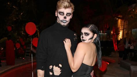 Ariel Winter Flaunts Her Curves In Sexy Skeleton Costume With Levi