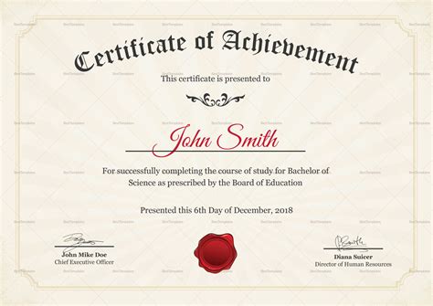 Sample Certificate Free Printable Degree Certificates Images And