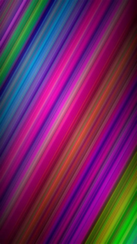 Colorful Stripe Pattern Wallpaper Free Iphone Wallpapers