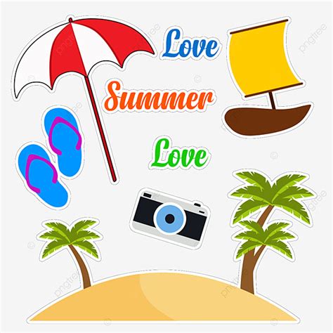 Summer Love Clipart Transparent Png Hd Sticker Love Summer Holiday