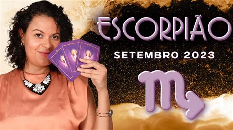 Escorpi O Setembro Tarot Youtube