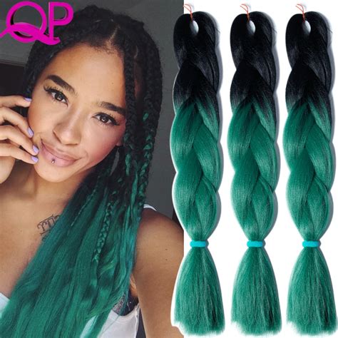 Red ombre brings a warm tone to black. Aliexpress.com : Buy Two Tone Ombre Kanekalon Braiding ...
