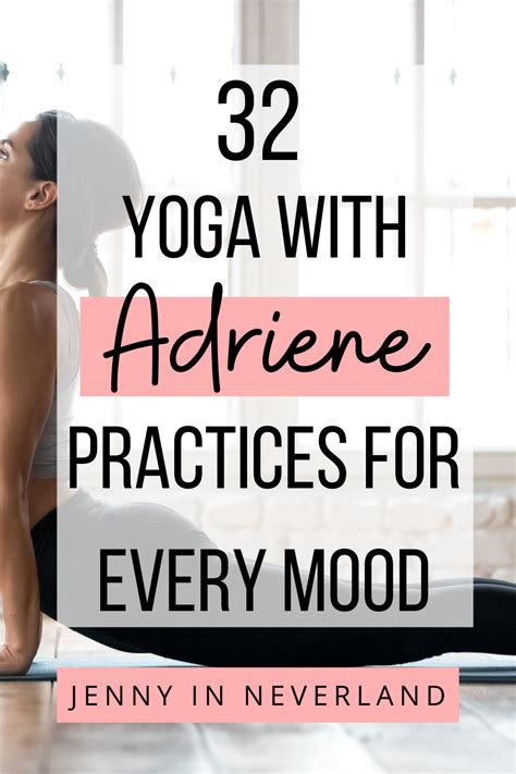Yoga With Adriene Practices For Every Mood · Jenny In Neverland Yoga With Adriene Yoga Poses