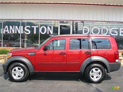 Information want to sell my dodge nitro.brand new two tyres, radiator broken need repair. 2007 Inferno Red Crystal Pearl Dodge Nitro SXT 4x4 ...