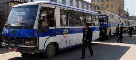 At least 73 people were killed and 52 others injured in afghanistan when two passenger buses caught fire after one collided with a fuel . Kandahar residents demand bus service | Wadsam