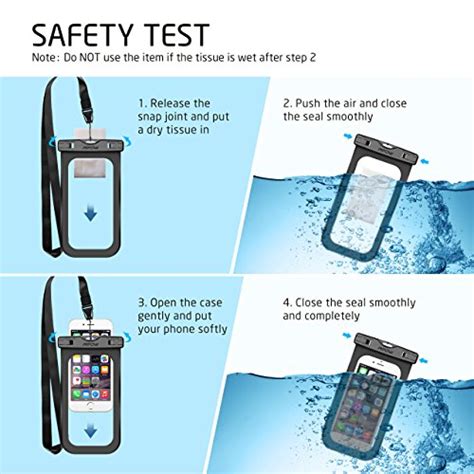 Mpow 024 Waterproof Case Universal Ipx8 Waterproof Phone Pouch