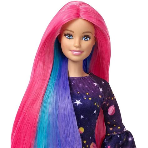 Boneca Barbie Cabelos Coloridos R 13990 Em Mercado Livre