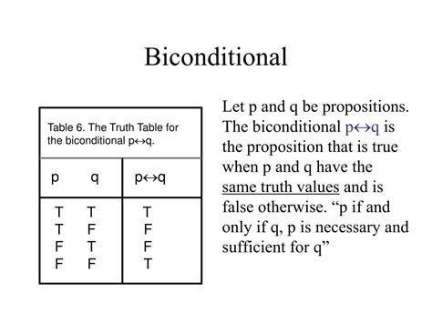 Ppt Propositions And Truth Tables Powerpoint Presentation Free