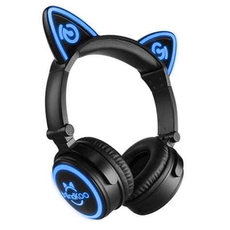 Audifonos Gato Bluetooth Envio Gratis Recargables Luz Led - $ 1,199.00