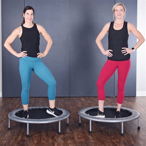 Fitness Trampoline 15 Minute Workout Stamina Products