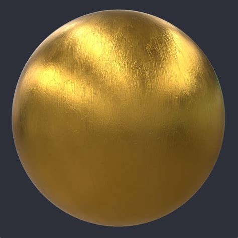 Treasure Gold Gold Paint Pbr Material S0132