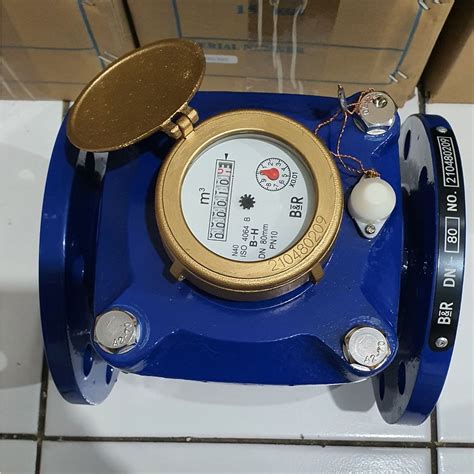 Jual Water Meter 3 Inch Br Meteran Air Flow Meter Shopee Indonesia