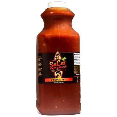 Mild Hot Sauce Socal Original Red By Socal Hot Sauce 5 Fl Oz Socal Hot Sauce®