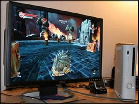 Does anyone here play with a similar setup or have they in the past? How to connect xbox one or xbox 360 to computer monitor ...