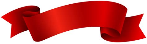 Banner Red Ribbon Clip Art Red Ribbon Png Download 80002407 Free