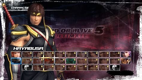 Dead Or Alive 5 Ultimate Hayabusa Legacy Costume