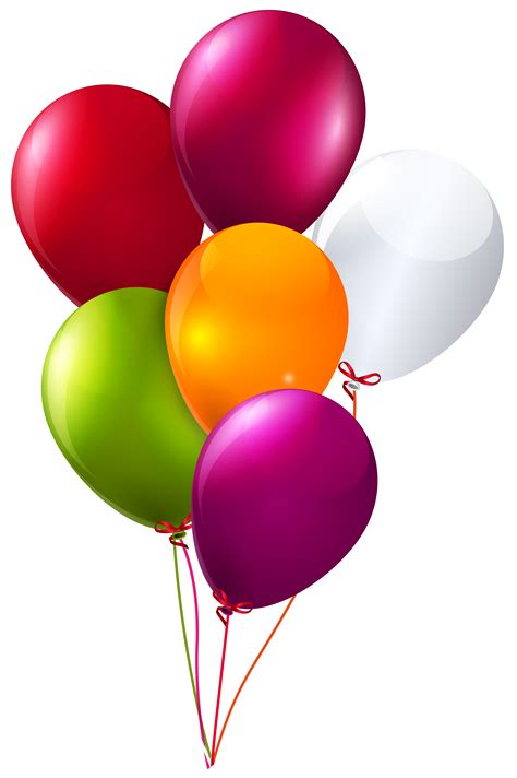 Colorful Bunch Of Balloons Clipart Png Image Gallery Yopriceville
