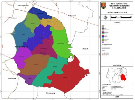 Peta Wilayah Kota Semarang Peta Kota Semarang Peta Ad